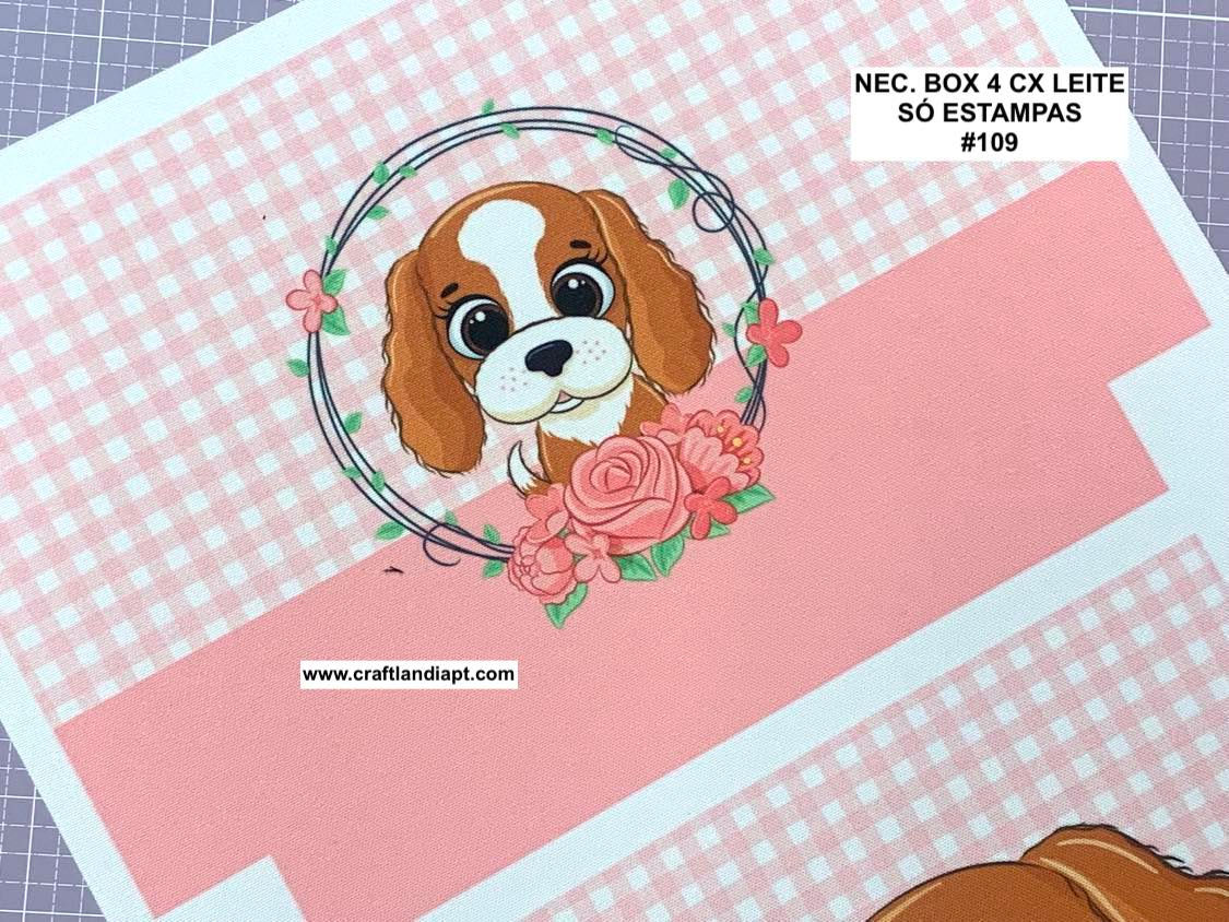 #109 - NECESSAIRE BOX 4 CX LEITE