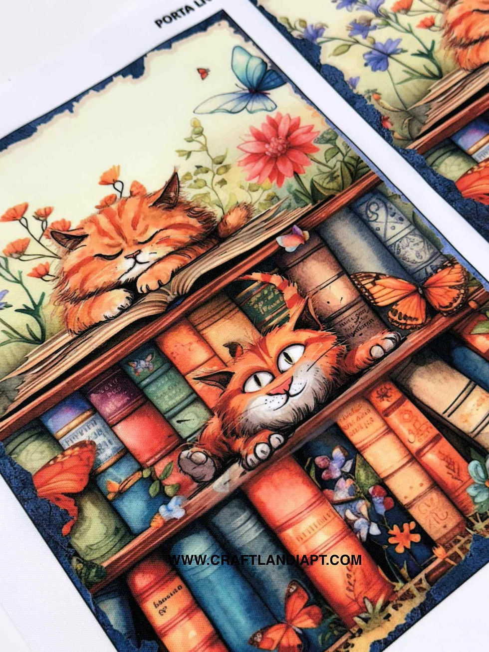 #68 Porta Livro Simples - Só Estampa