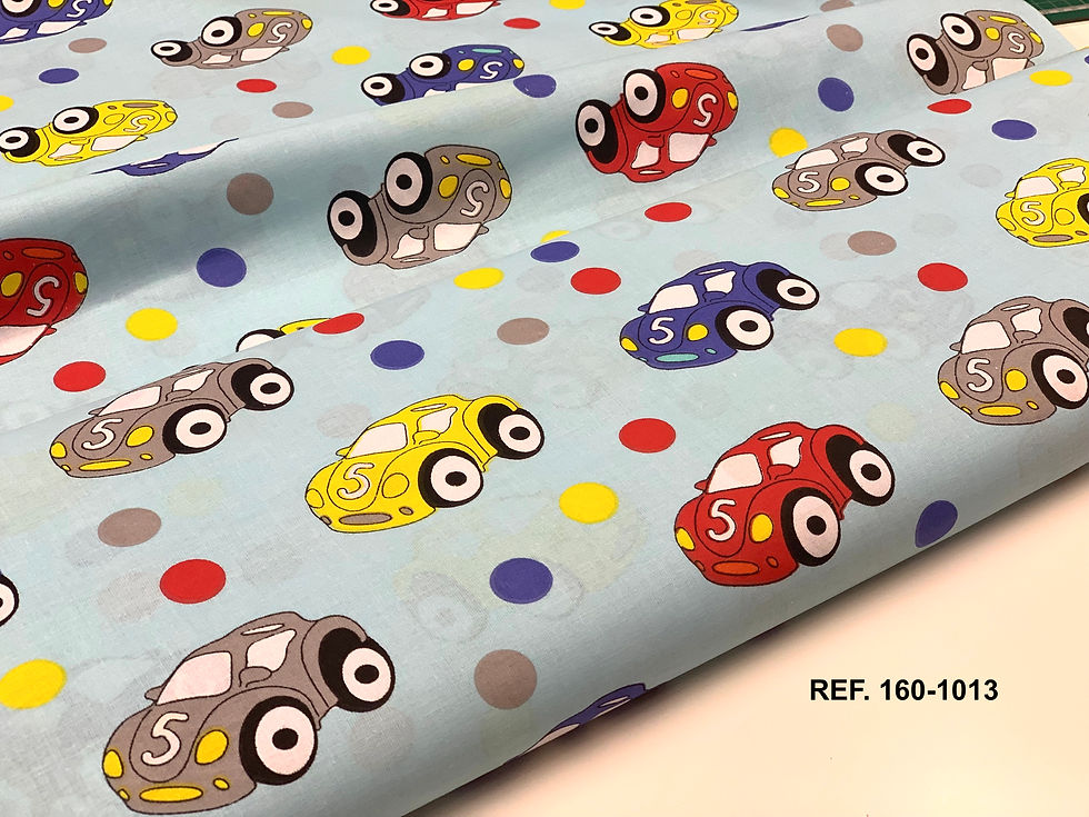 Miniatura: REF. 1013 - Carros em fundo azul claro