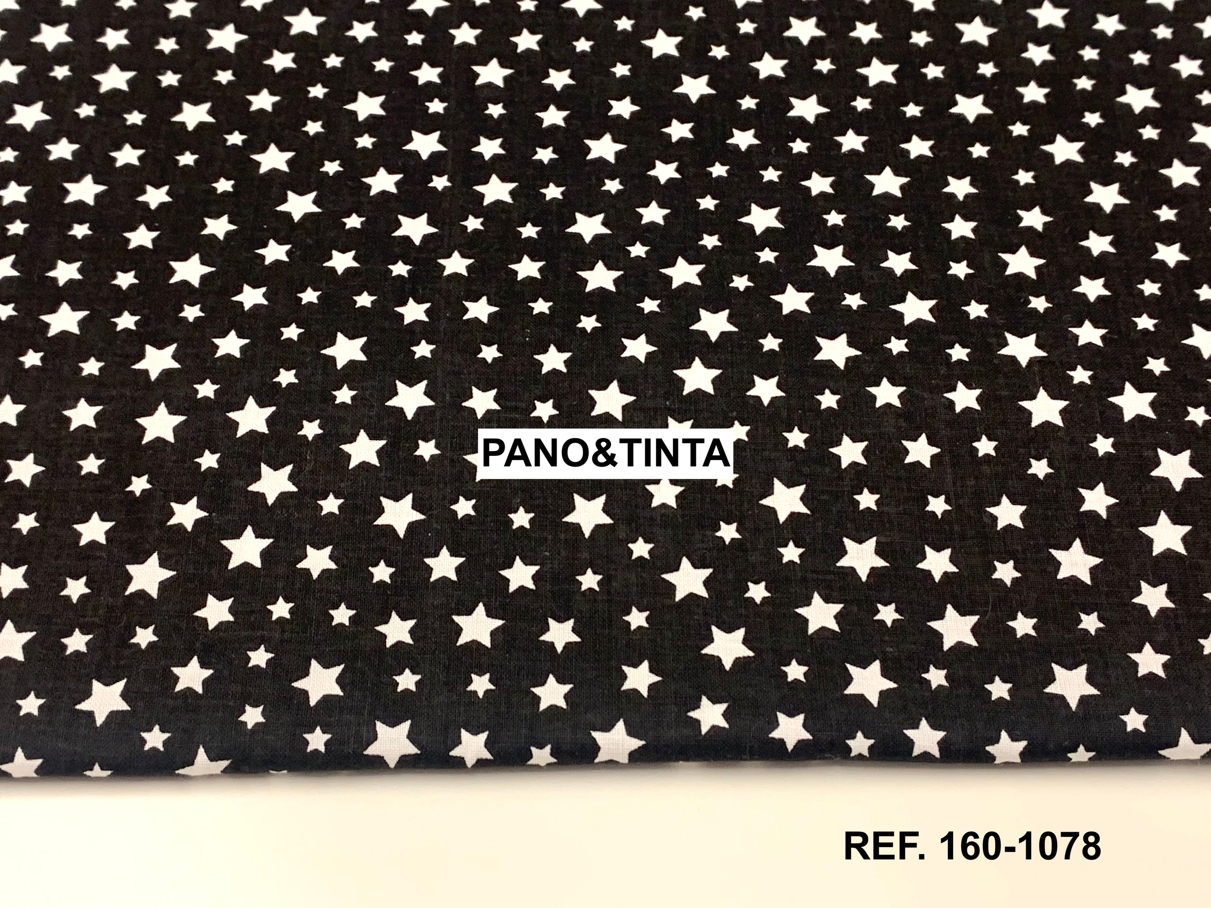 REF. 1078 - Estrelas Brancas fundo preto