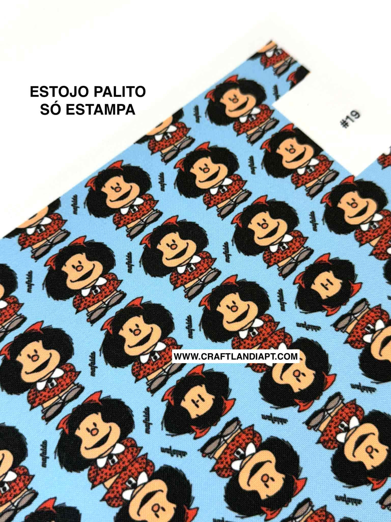 #19 - Estojo Palito - Só Estampa