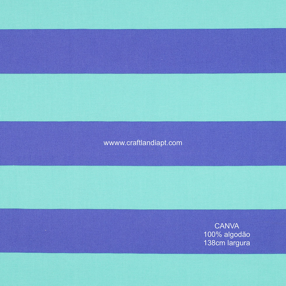 Miniatura: CANVAS RISCAS MENTA E AZUL