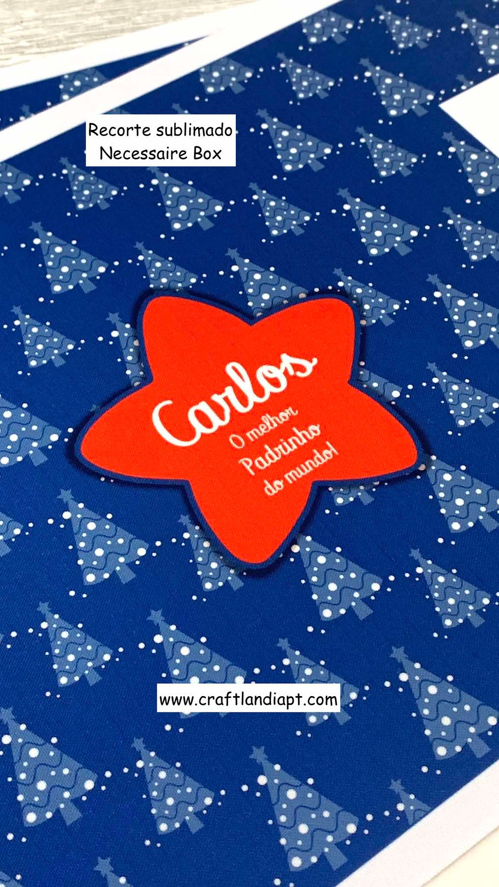 Miniatura: #3 - Necessaire Box de Natal PERSONALIZADO - SÓ ESTAMPA