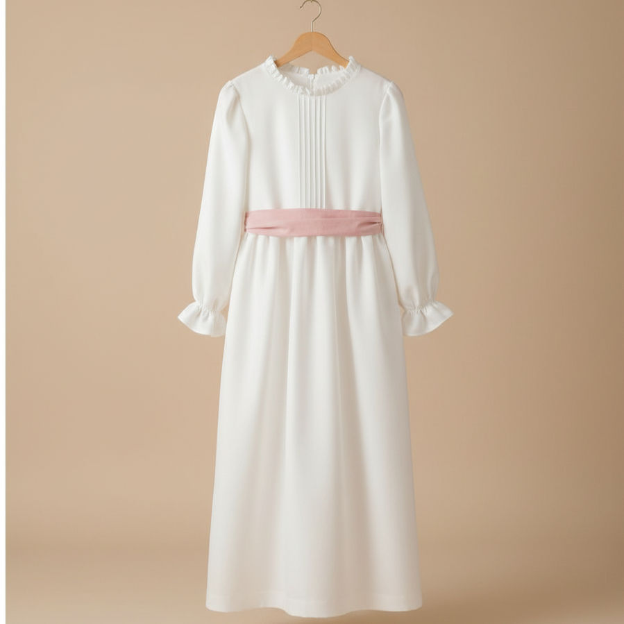 Vestido Branco Comprido Costas em V