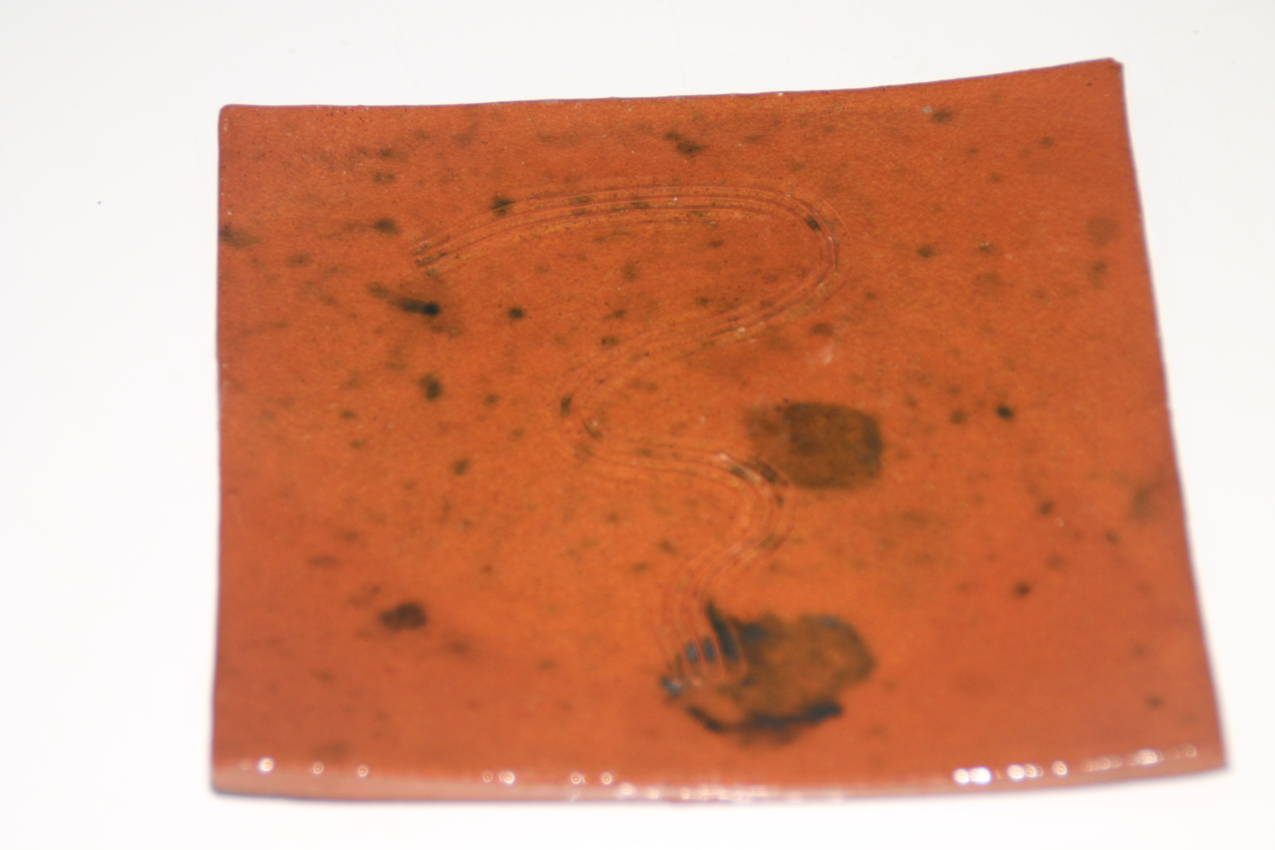 Plaque carré naturelle