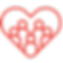 family inside heart graphic