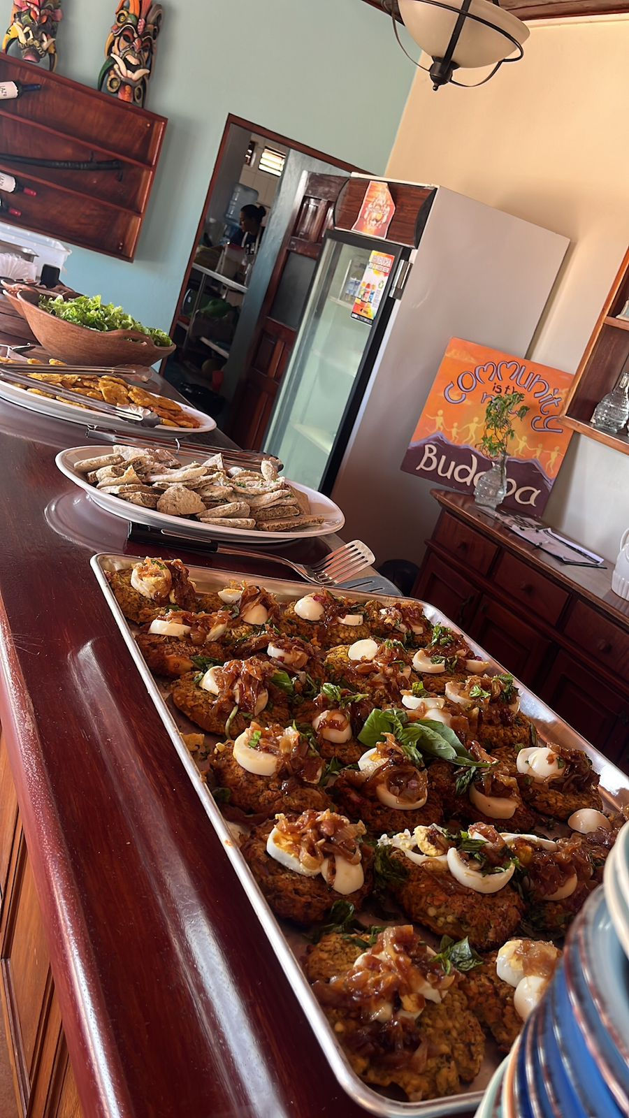 Viyarte Lunch buffet meals (John photo)