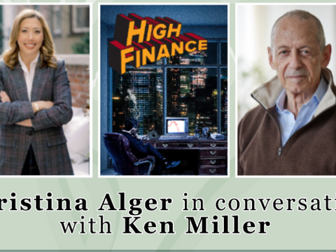 27east.com: Event with Christina Alger in conversation with Ken Miller