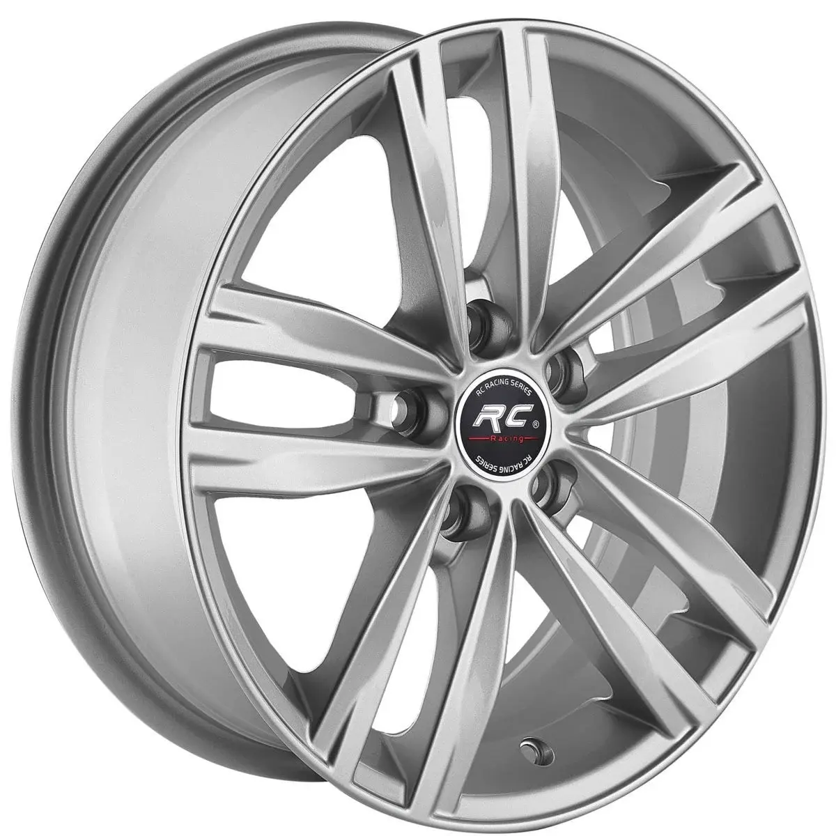 Gümüş renkli jant. RC yazılı. 15 İnç 5x100 Durban Silver Jant Takımı jantlastikmagaza.com