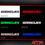 Thumbnail: 23" Jeep Wrangler Hood Side Hood Decal Graphic JK LJ TJ Fender Sticker