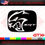 Thumbnail: HELLCAT SRT Dodge Charger Gas Door Vinyl Overlay decal Sticker