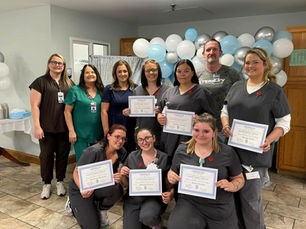 Trinity Healthcare of Mingo Celebrates CNA Graduates