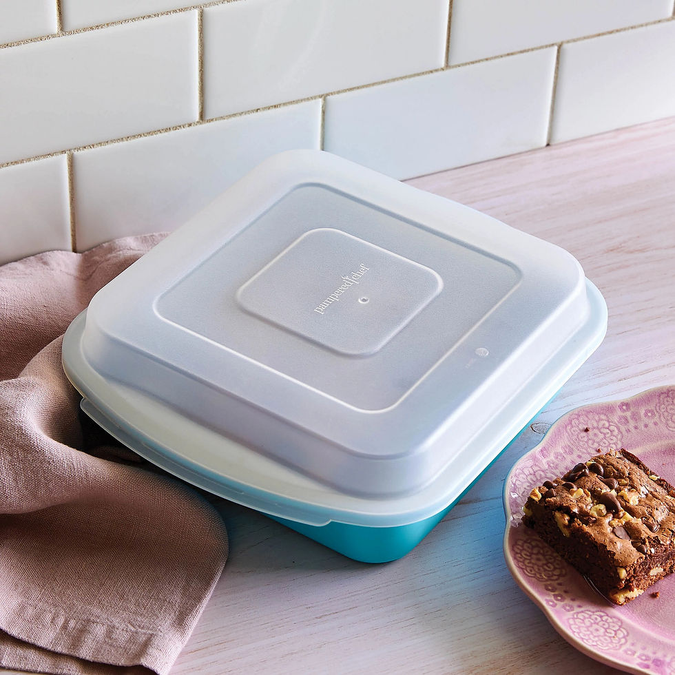 Pampered Chef quadratische Backform auch Air Fryer geeignet