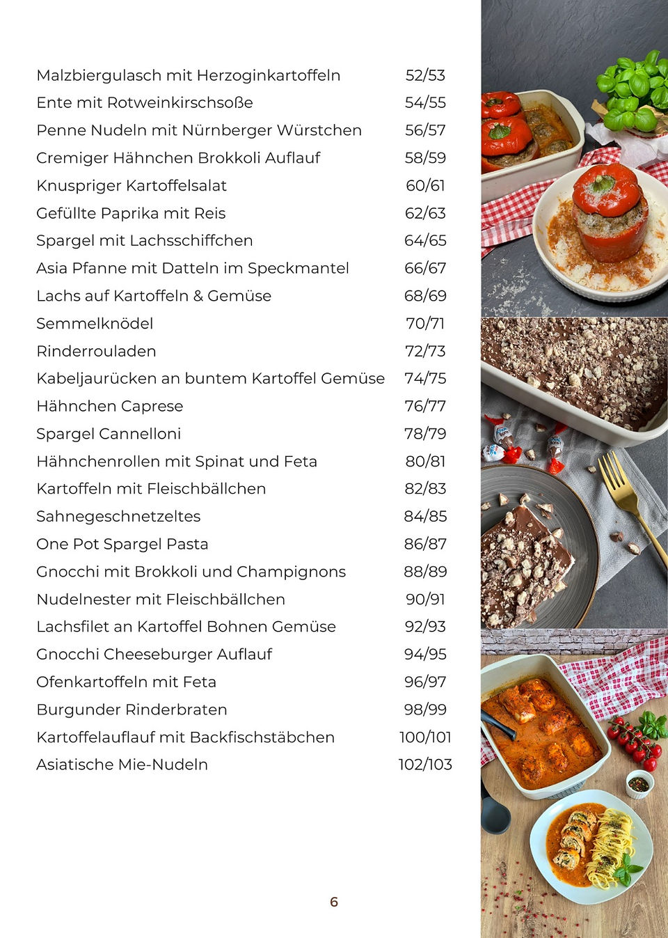 Pampered Chef® 74 Grundset Rezepte Hauptspeisen
