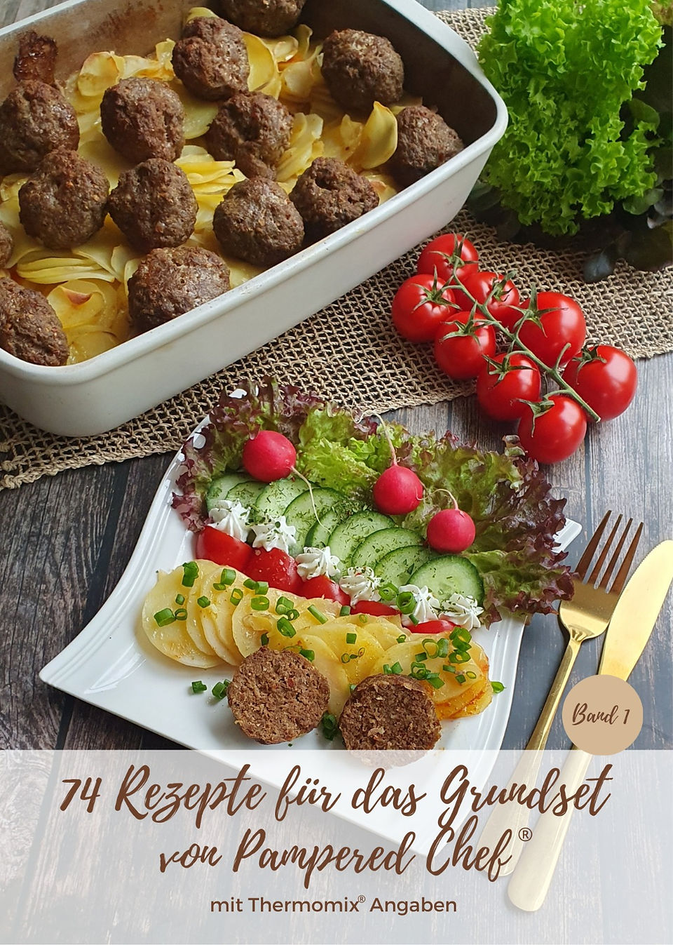 Grundset Rezeptheft "74 Rezepte für das Grundset von Pampered Chef