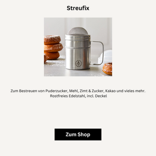 Pampered Chef Edelstahl Streufix - shop
