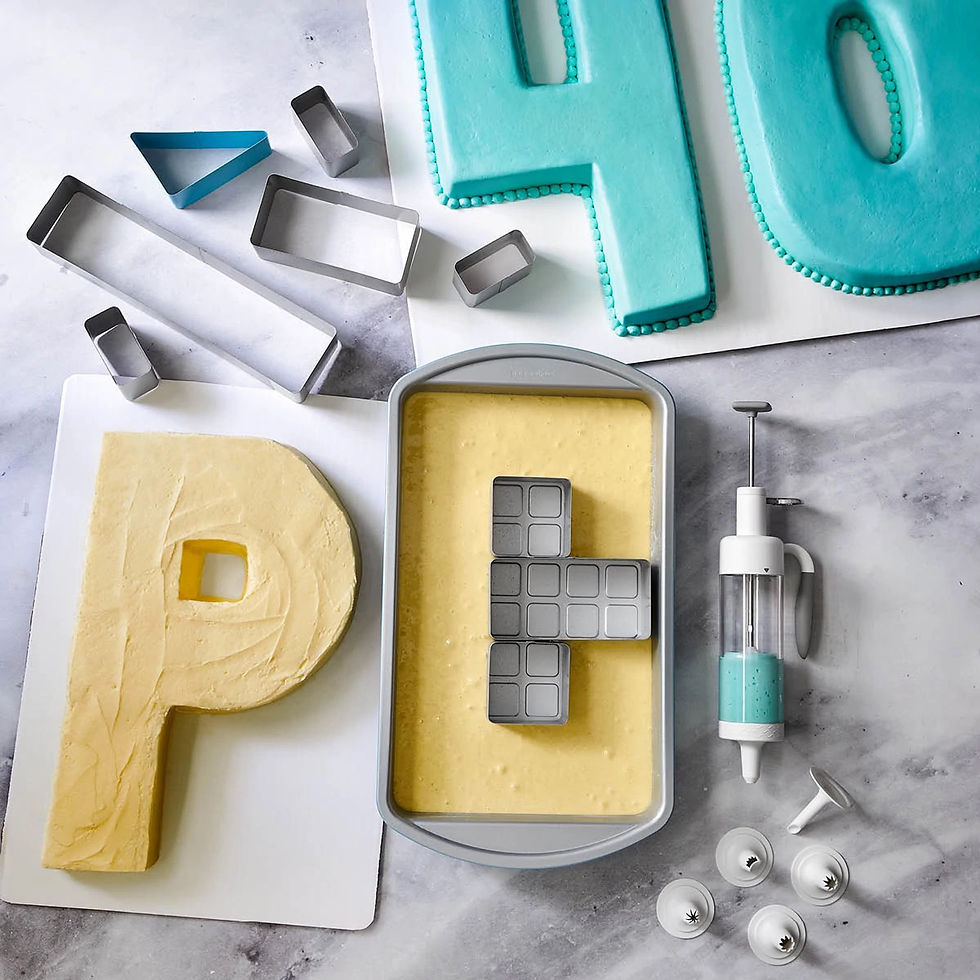 Pampered Chef Kuchenform für Nummern und Buchstaben