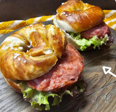 Hier das Rezept zu den Leberkäse Donuts gebaccken in der Donuts Backform von Pampered Chef