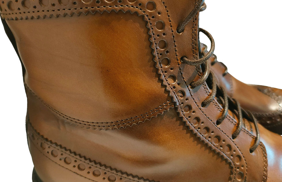 Miniatura: Stivaletto uomo stile inglese con lacci CORVARI