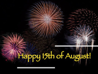 Be patient, be on time and enjoy the amazing fireworks, have a lovely 15th of August !
