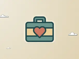 Icon representing organizational health and collective wellbeing at work.