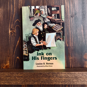 Ink on His Fingers