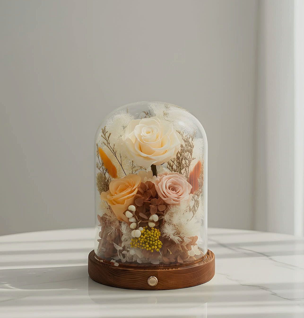 Medium Dome (Neutral Bloom)