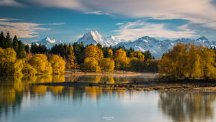 Autumn Mt Cook New Zealand Landscape Prints