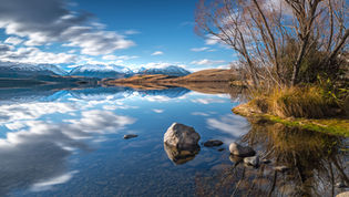 Lake Alexandrina, Tekapo New Zealand Landscape Photogrphaphy