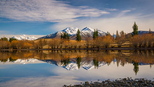 Lake Camp Reflections New Zealand Landscape Photogrphaphy
