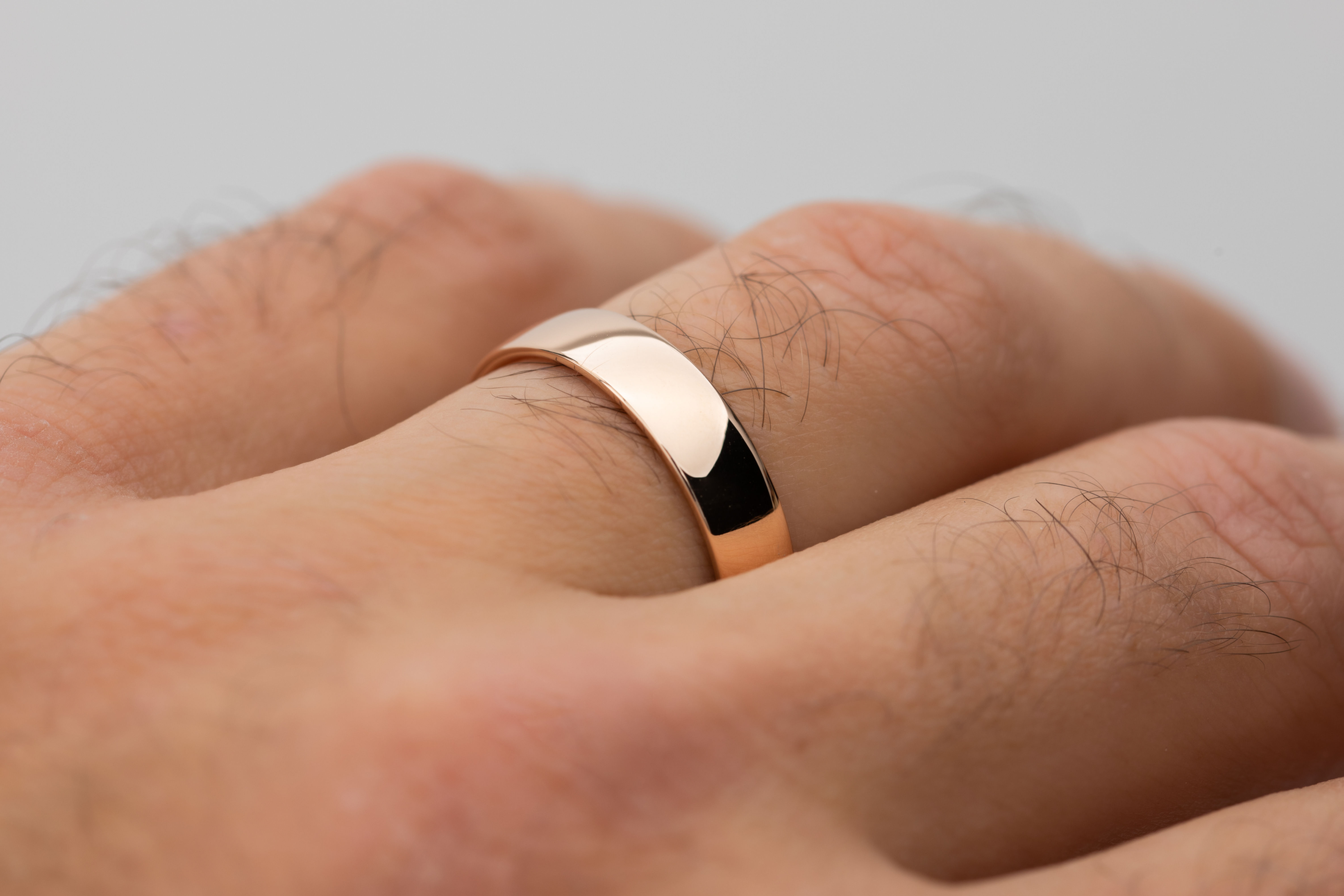 Vīriešu laulību zelta gredzens 5 mm