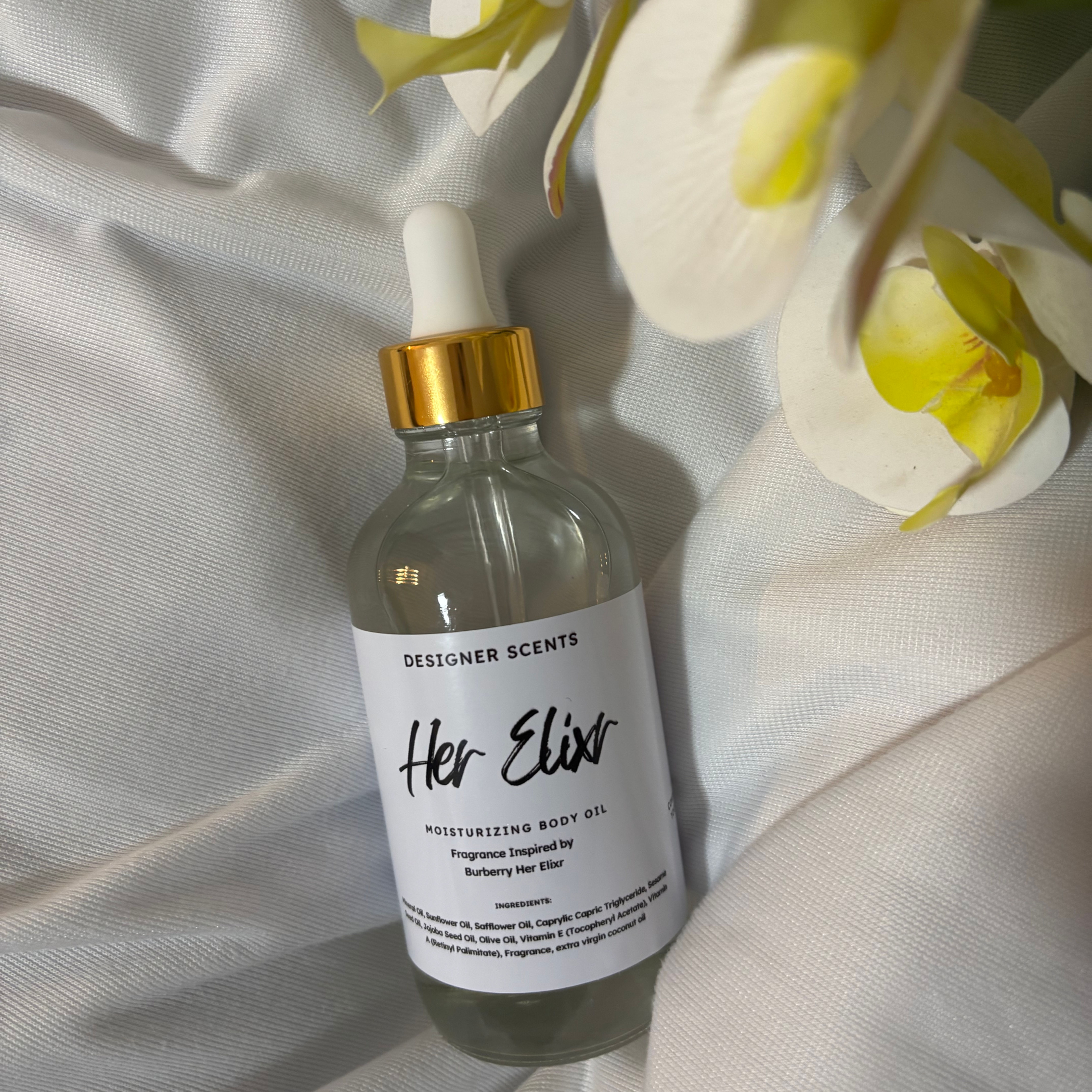 Moisturizing Body Oil Her Elixr