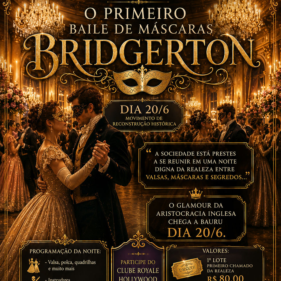 PRIMEIRO BAILE DE MÁSCARAS BRIDGERTO