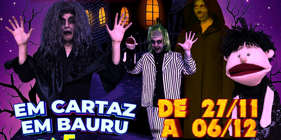 MIB NO MUNDO DE TIM BURTON 29/11 20H