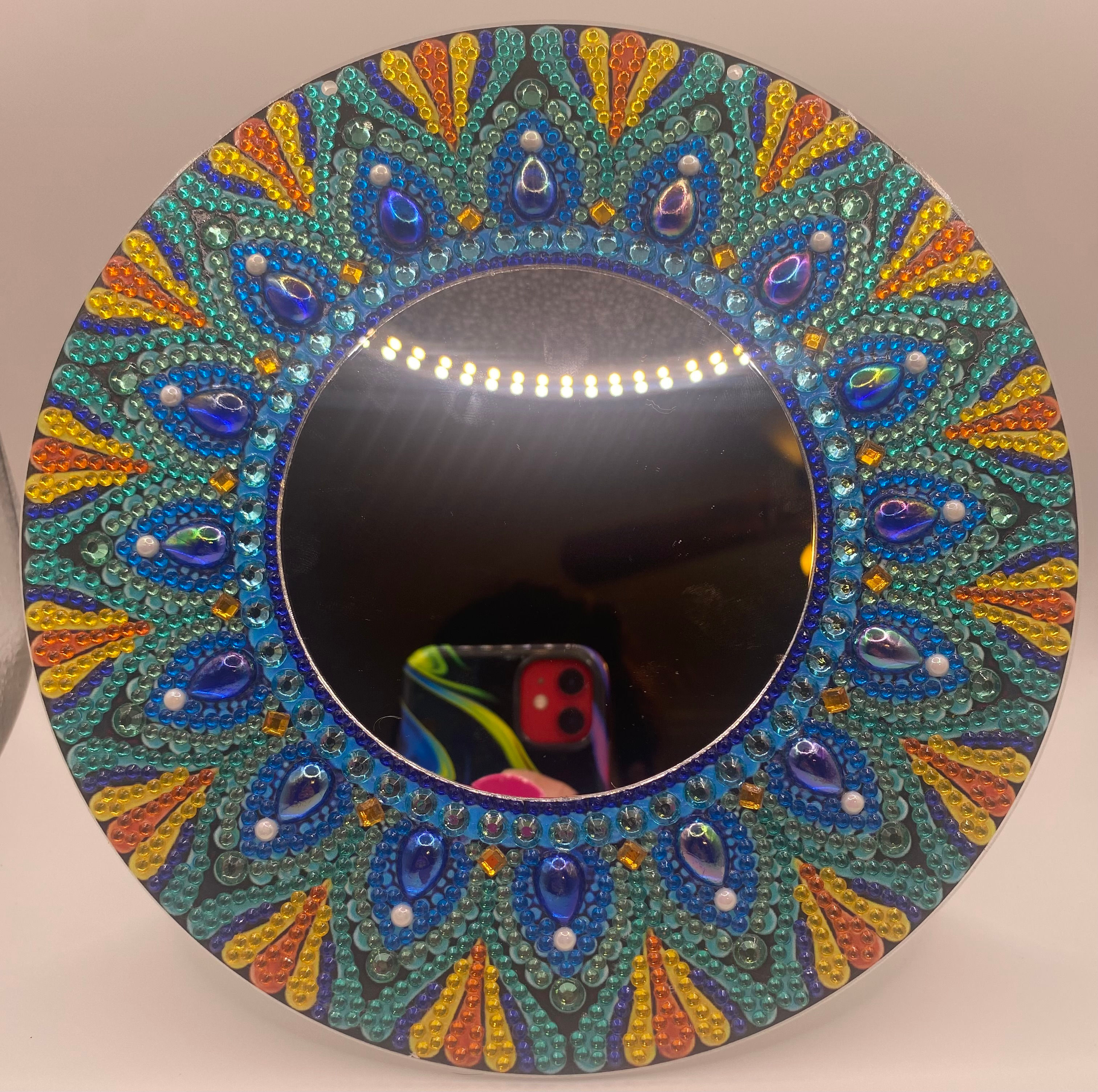 Peacock Vanity Mirror