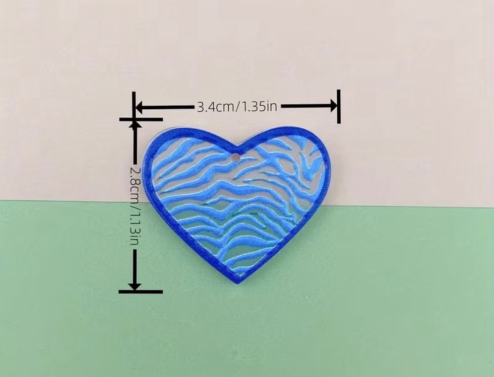 Thumbnail: Wooden Heart Stud Heart Earrings-Multiple Options