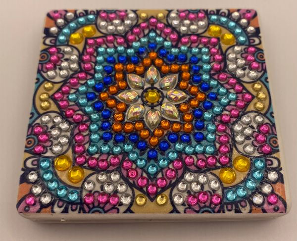Decorative Mosaic Compact Mirror