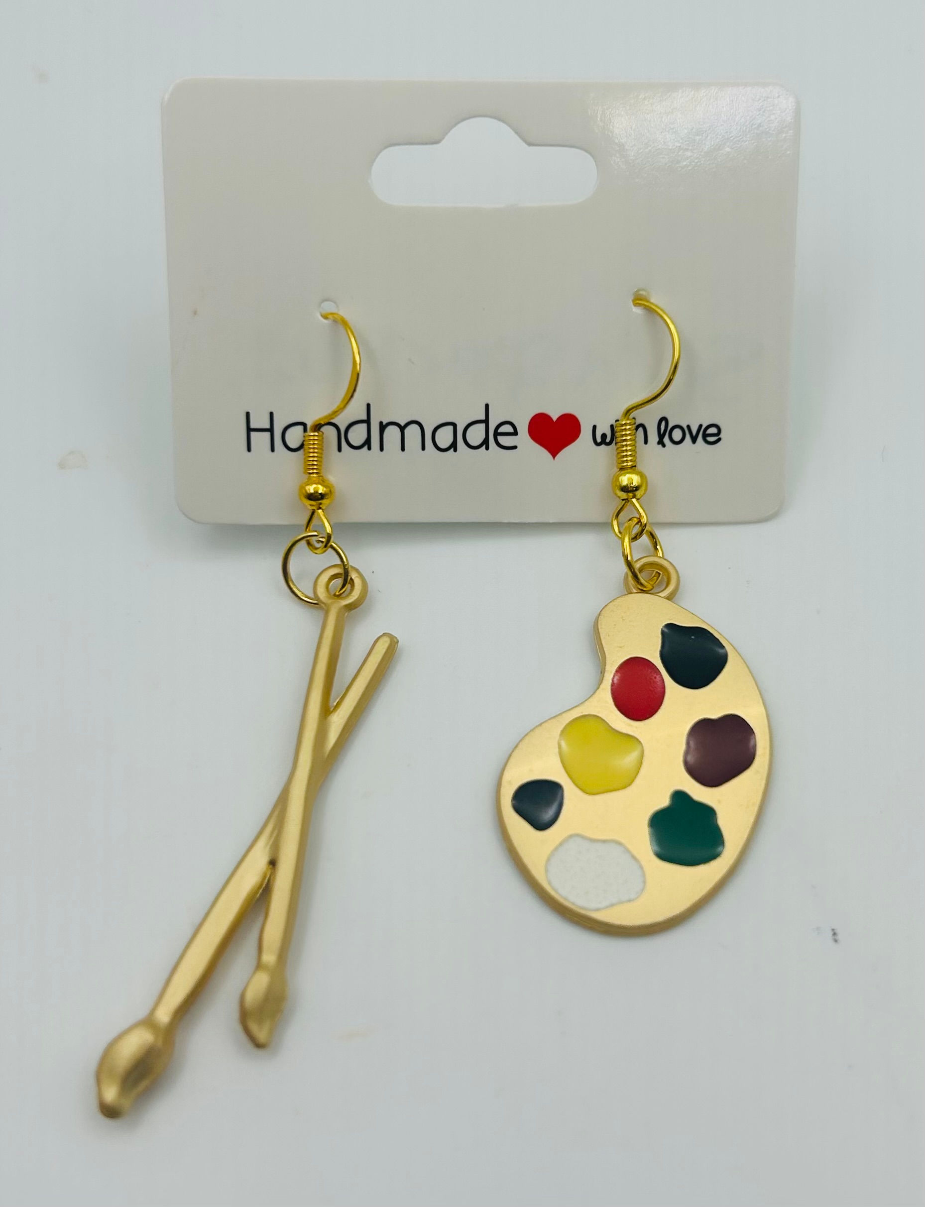 Paintbrush Palette Earrings