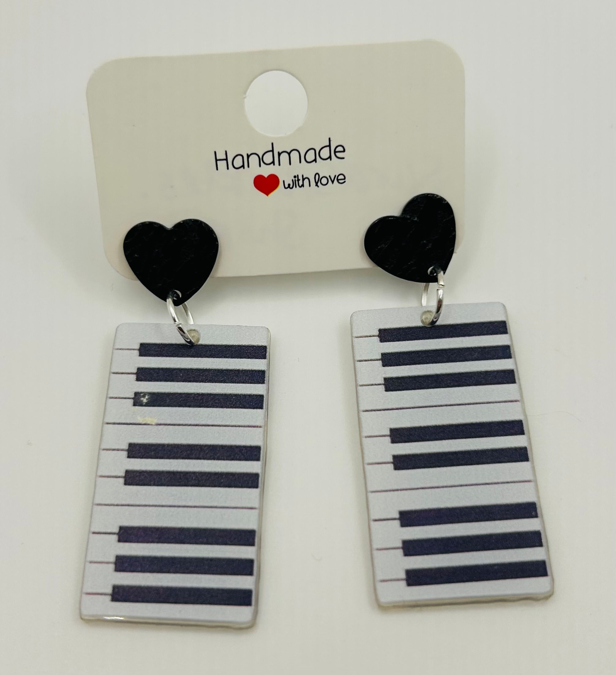 Piano Key Earrings