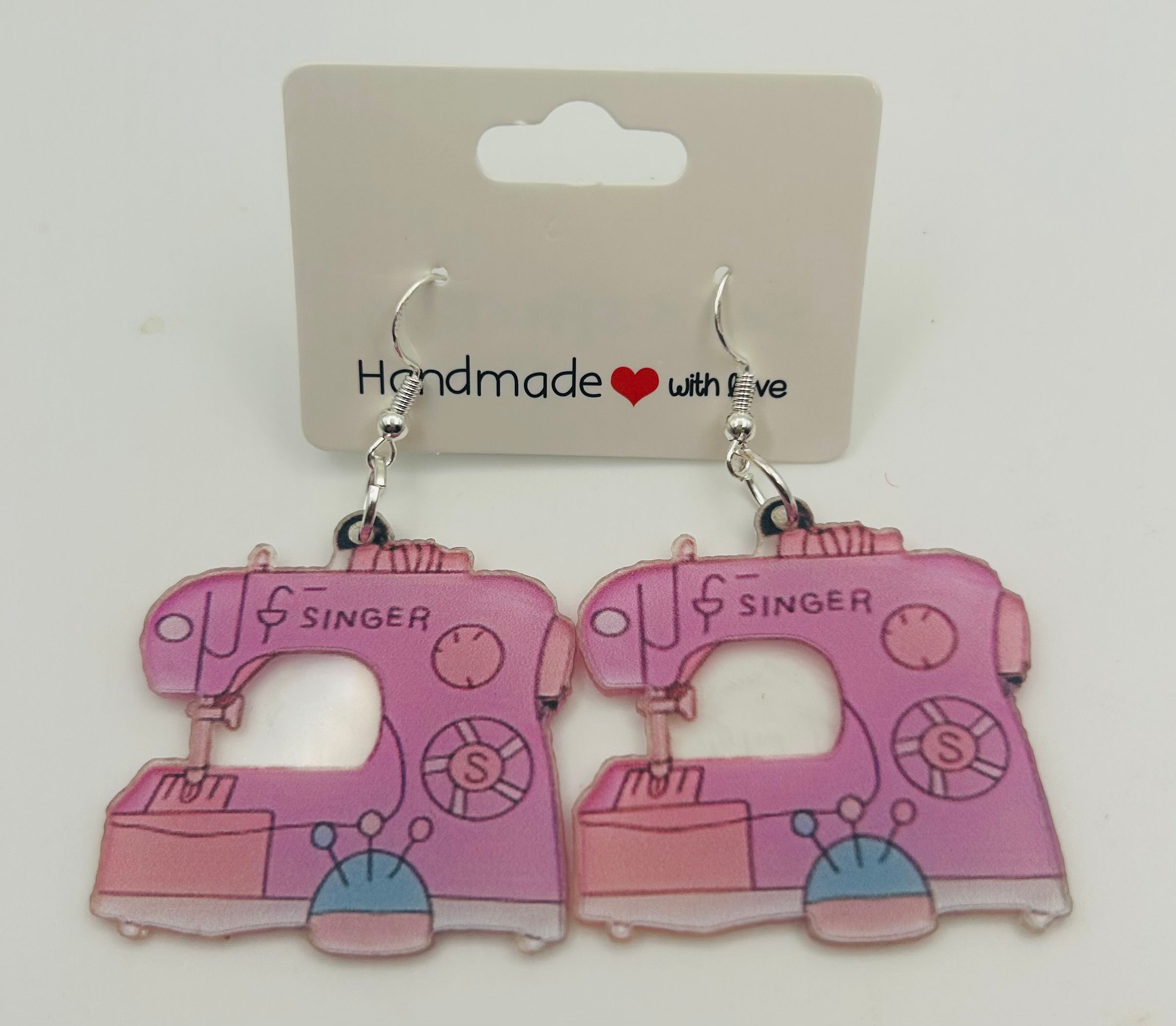 Sewing Machine Earrings
