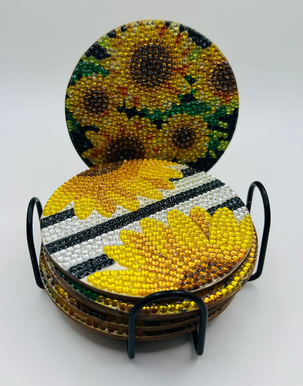 Thumbnail: 8 Piece Sunflower Coasters