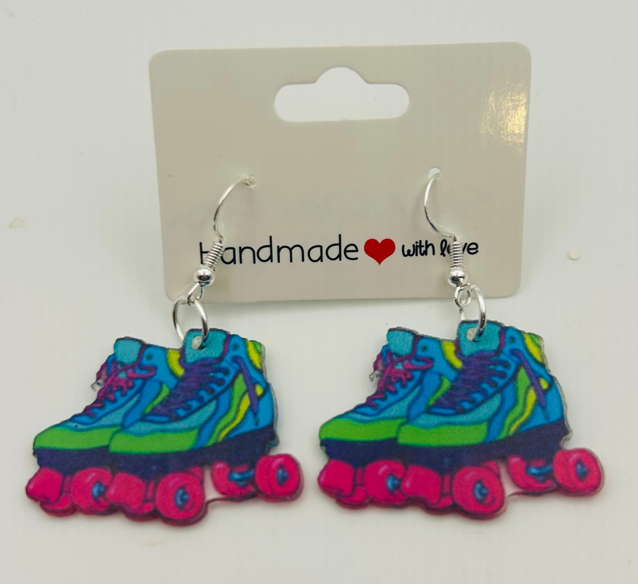 Retro Roller Skate Earrings