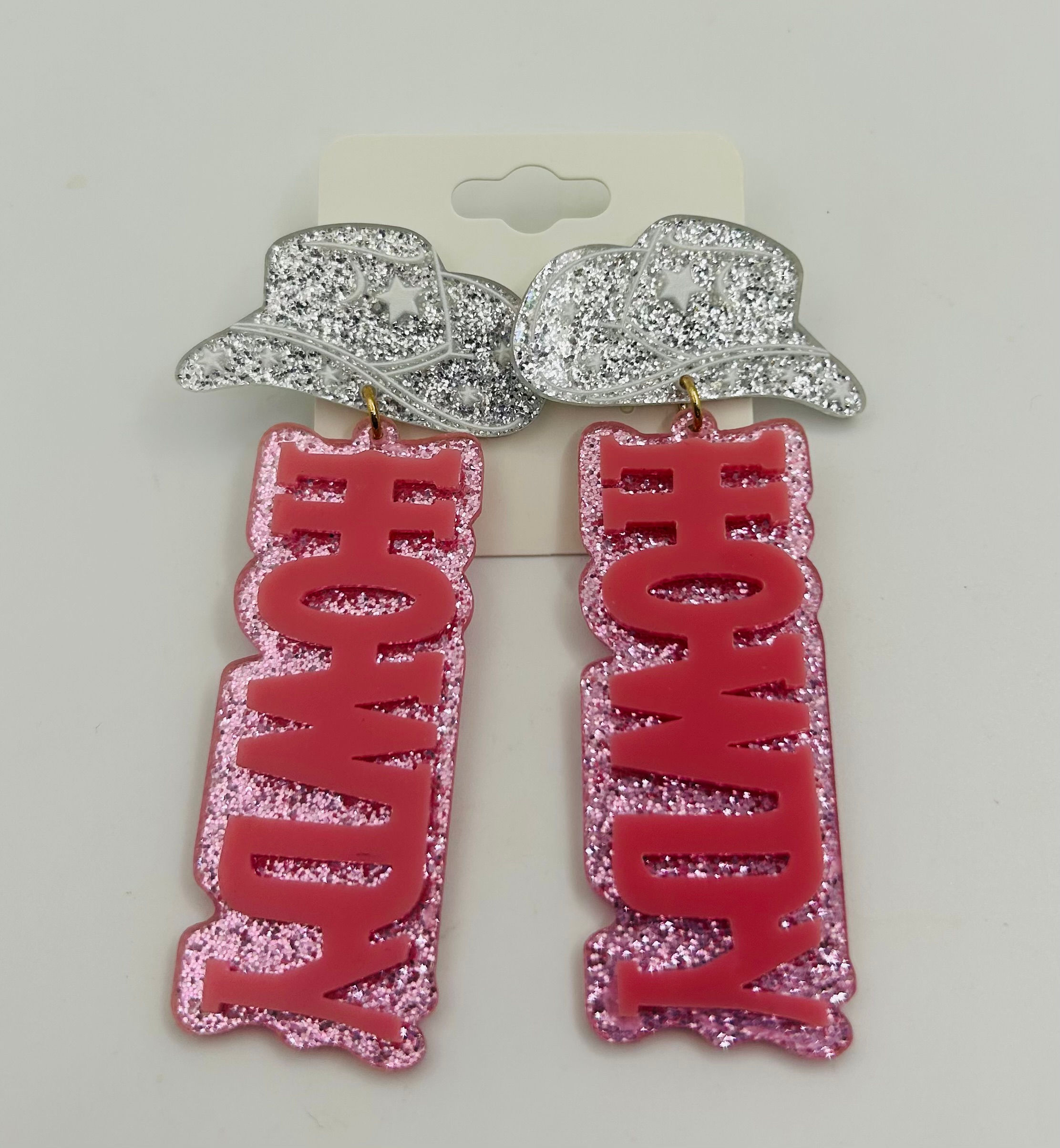 “Howdy” Cowgirl Earrings
