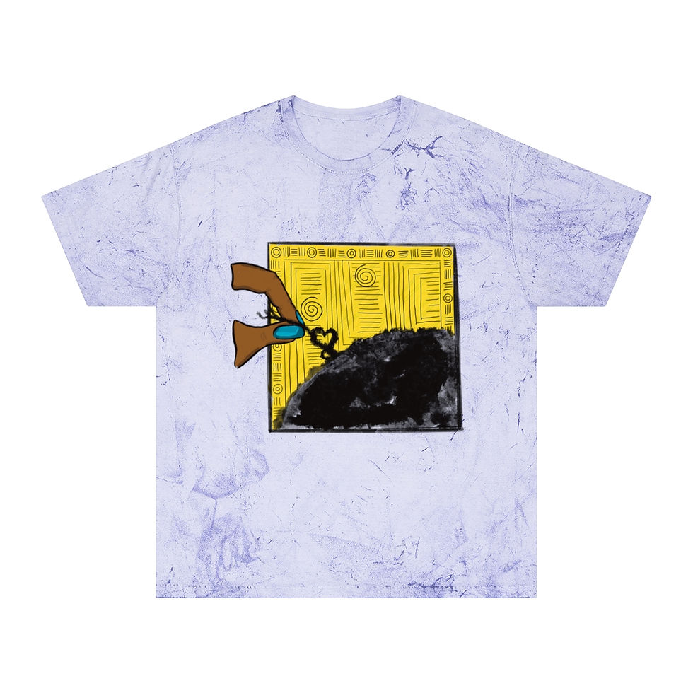 Thumbnail: Knot love Unisex Color Blast T-Shirt