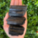raw black tourmaline