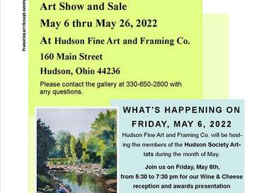Hudson Society of Artists Spring Show & Sale