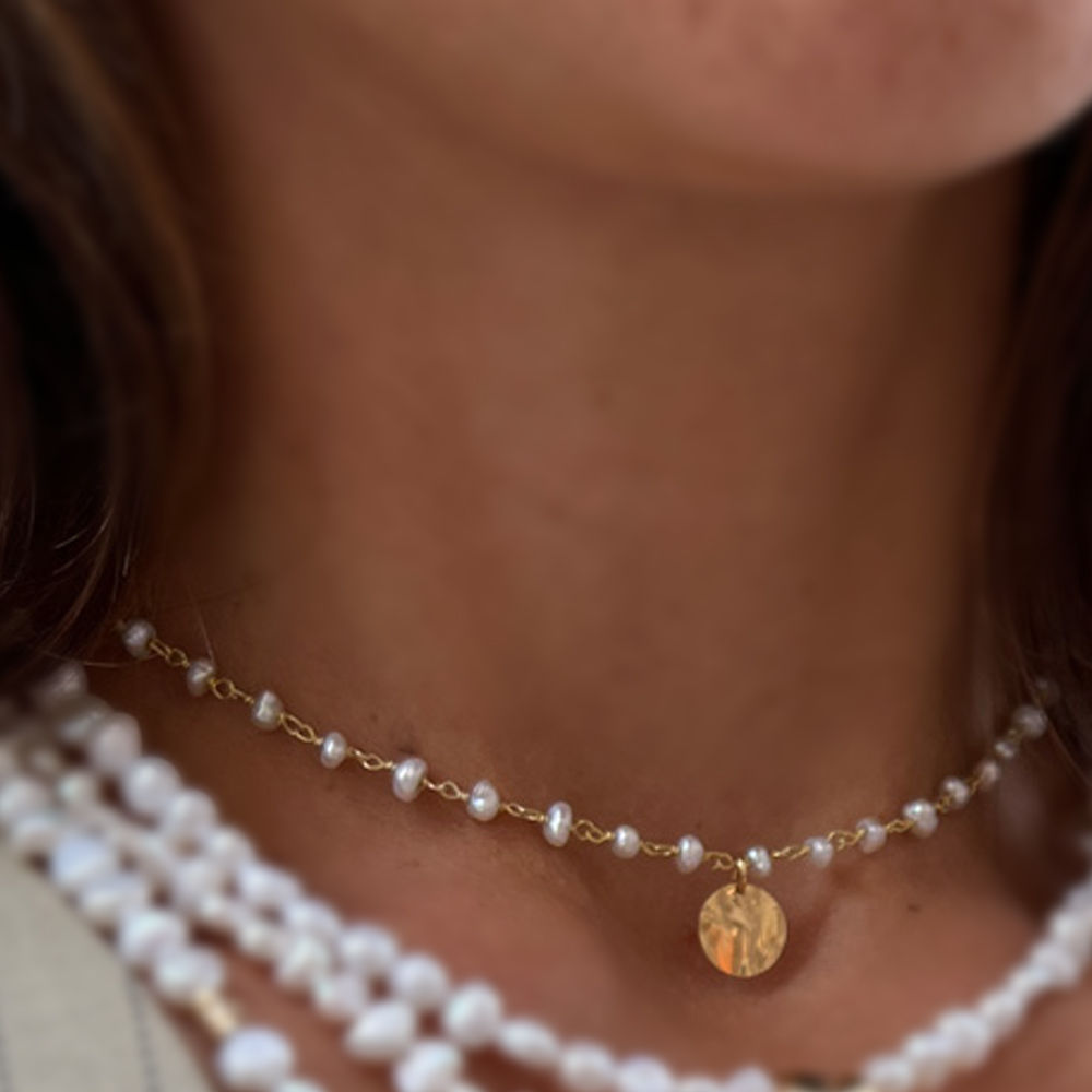 Collana di perle naturali Vita