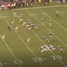 All-22 game film of Auburn's Offense vs LSU's Defense from their 2013 game.