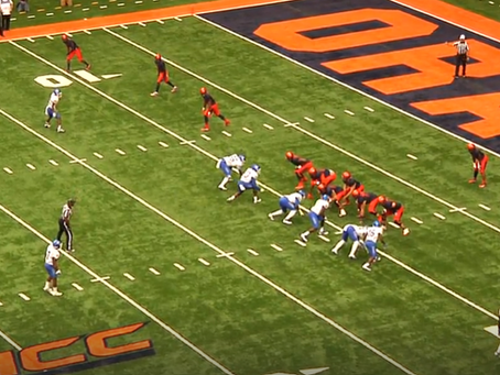 2017 - Syracuse Offense vs MTSU Defense