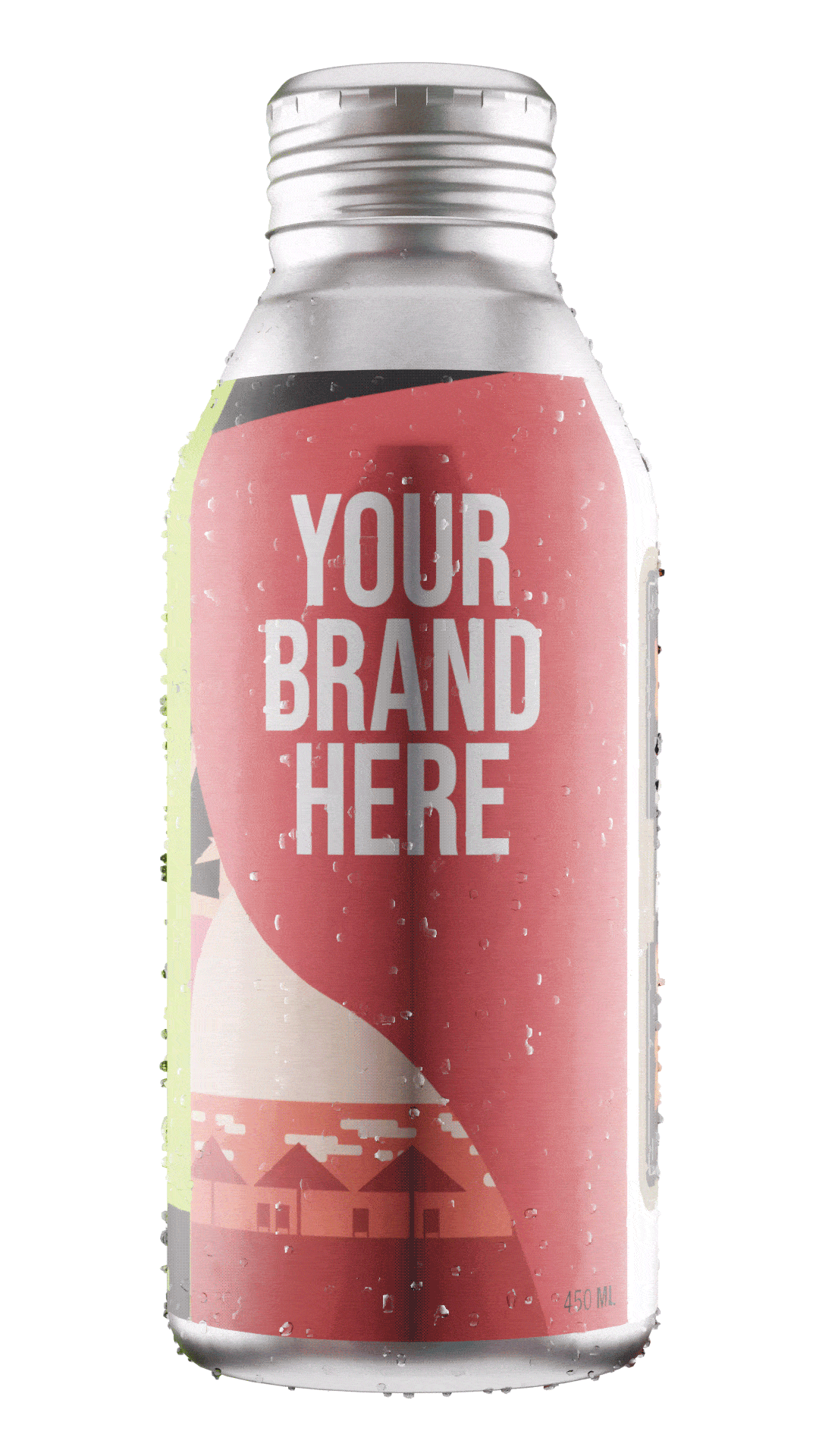 CUSTOM ALUMINIUM BOTTLE